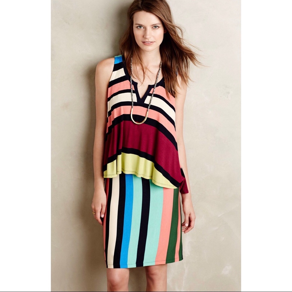 Anthropologie Layered Dress